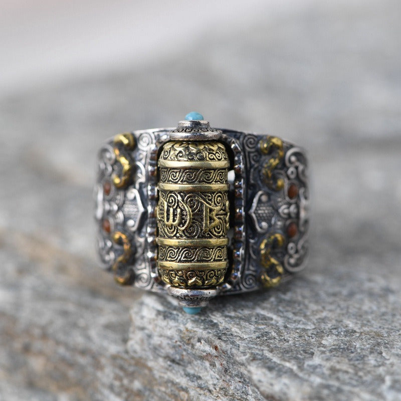 S925 Silver Vintage Craft Ring