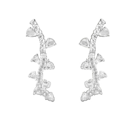 DIAMOND EARRING ROSE SHAPE TRIANGLE ROUNDED PEAR SHAPE