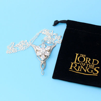 925 Sterling Sliver Wedding Jewelry Lord Princess Arwen Evenstar Pendant