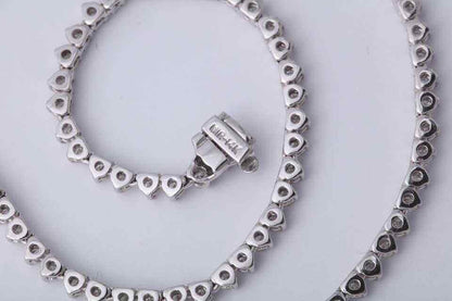 Diamond Tennis Opera Necklace