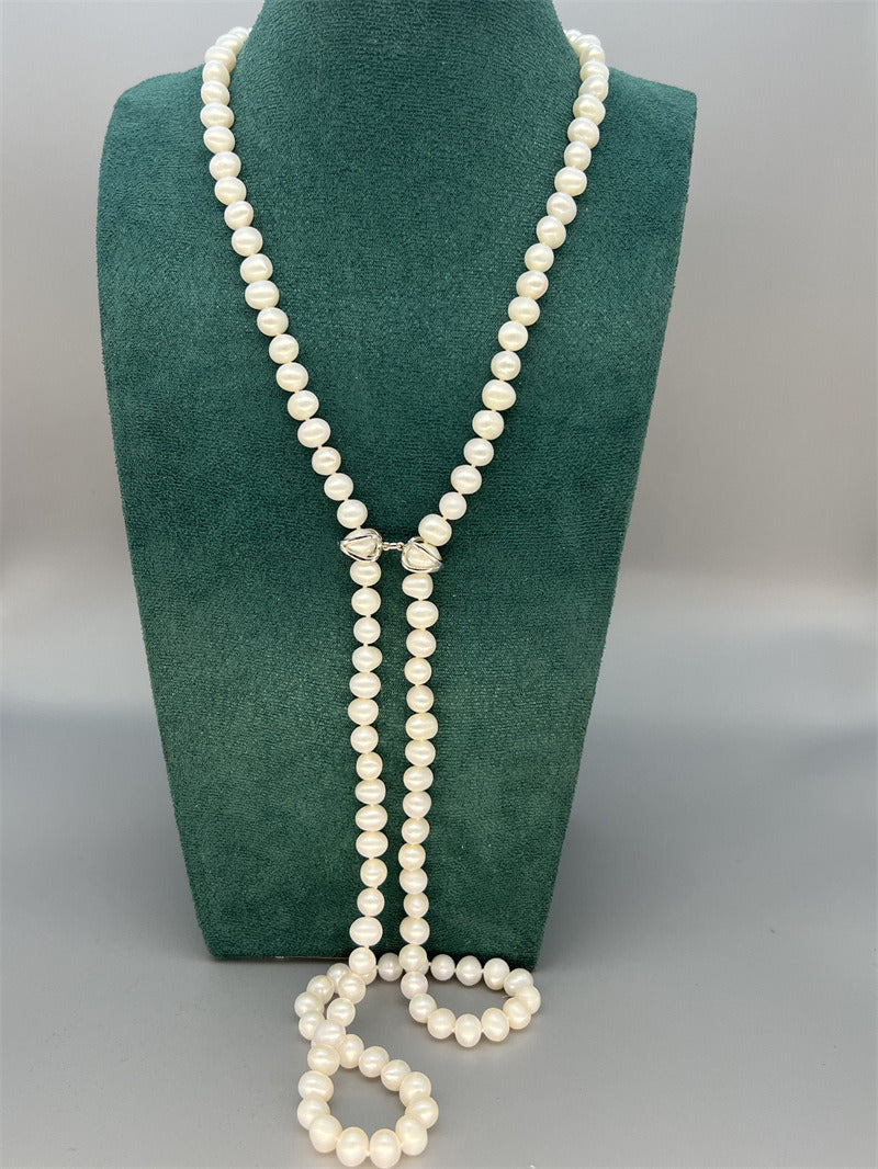 95CM Variety of Strap Pearl Sweater Chain