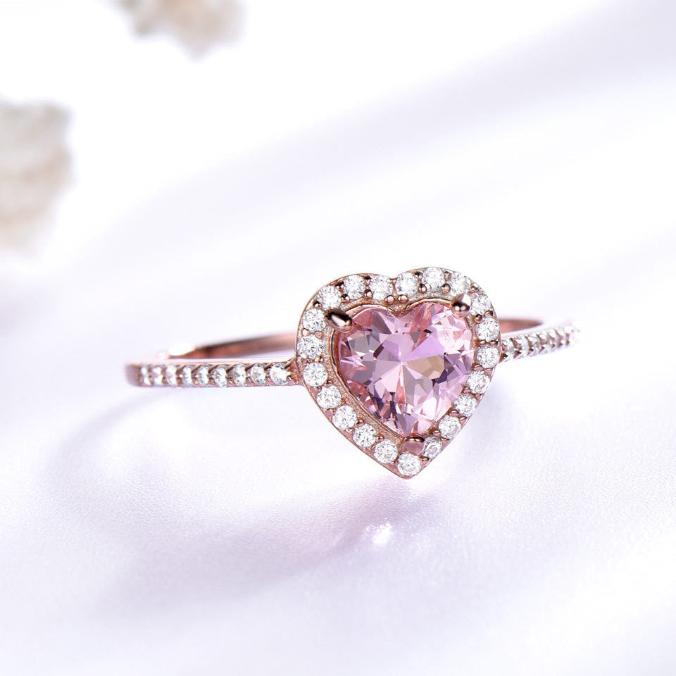 Original Design Earrings Ring Pendant Three-Piece Set