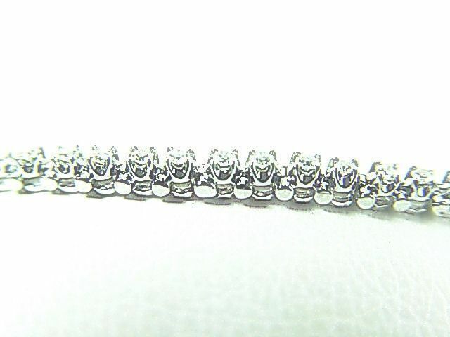 DIAMOND ROUND BR SHAPE 4 PRONG SET TENNIS BRACELET 56