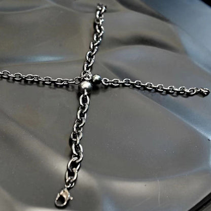 Adjustable Length of Silver Pearl Bracelet