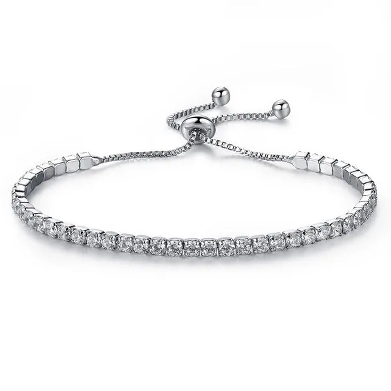 Women'S Fashion Accessories Bracelet Bracelet Bracelet Engagement Zirconium Chai
