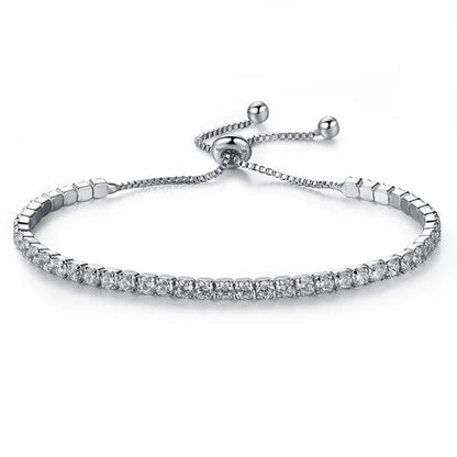 Women'S Fashion Accessories Bracelet Bracelet Bracelet Engagement Zirconium Chai
