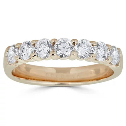 0.25 CT. T.W. 7-Stone Diamond Band Ring in 14K Gold (HI, I1)