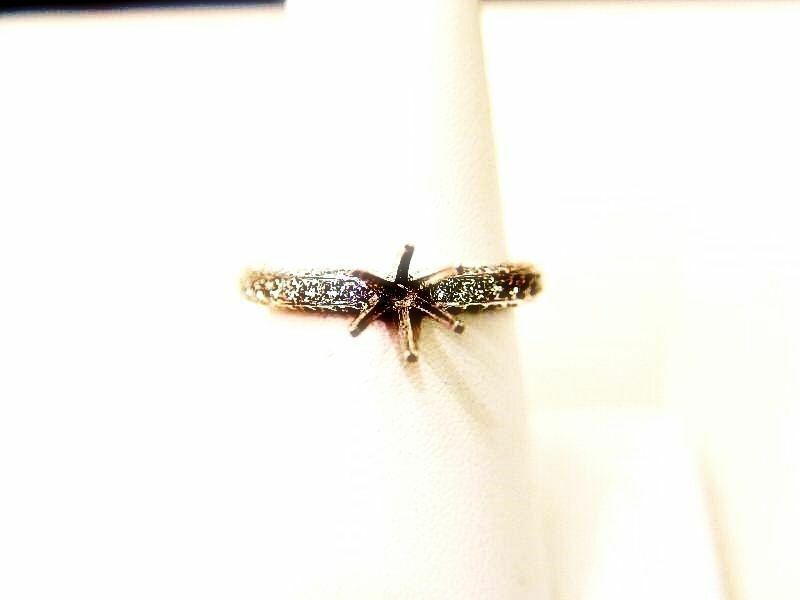 1.30 CT DIAMOND SET FRONT BACK AND SIDE VIEW ALL AROUND