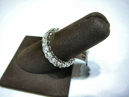 DIAMOND 20 OVAL SHAPE ETERNITY ALL ROUND SET DIAMOND BAND