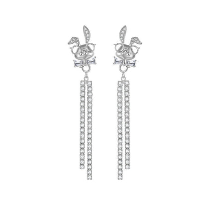 Earrings Female Tassel Earrings Female round Face Looks Thin