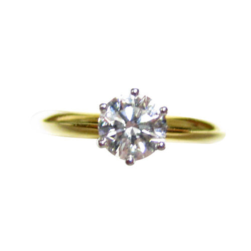 .60 CT CERTIFIED DIAMOND ROUND BRILLIANT SHAPE SOLITAIRE 6 PRONG ENGAGEMENT RING