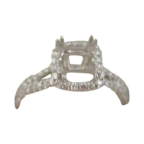 DIAMOND SETTING ALL AROUND SET DIAMOND BACK SMALL PIECE GOLD IN BACK RE-SIZEING