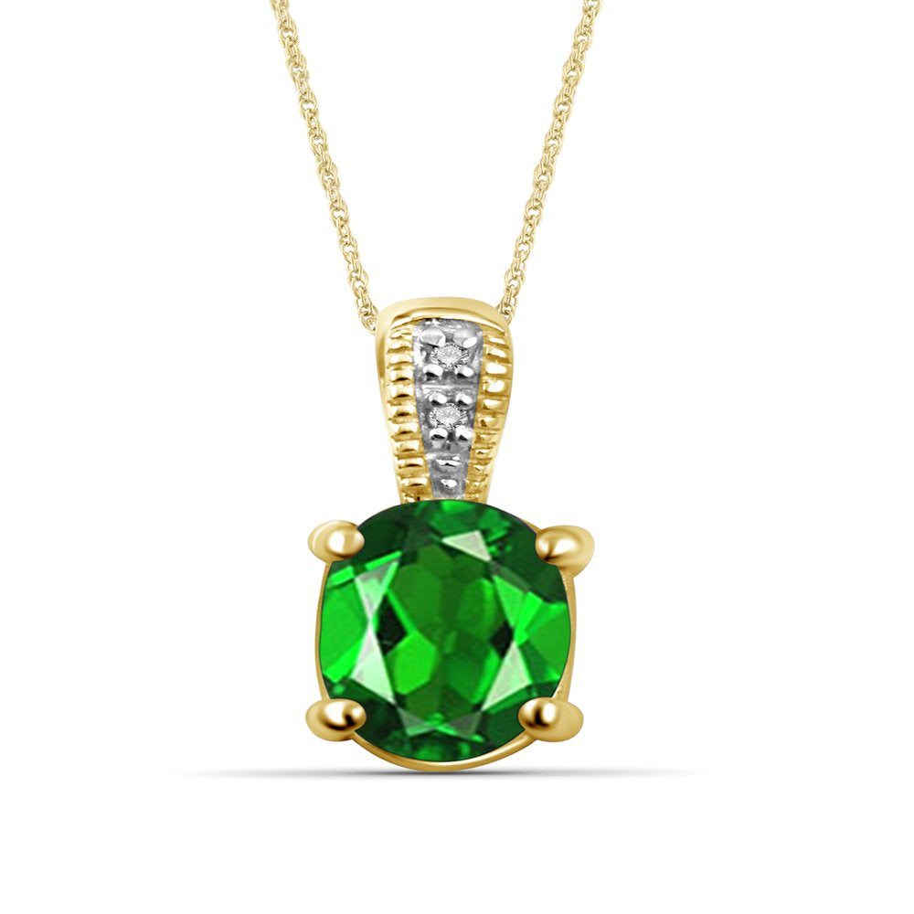 Silver Necklaces for Women –Silver Necklace for Women 14K Gold Plated Silver – C