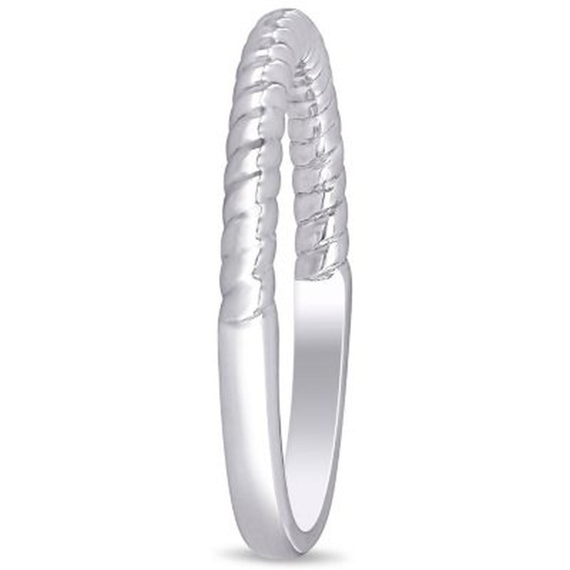 Twisted Wedding Band in 14K Gold