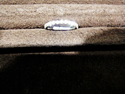 diamond round brilliant shape all around set eternity band diamond band ring