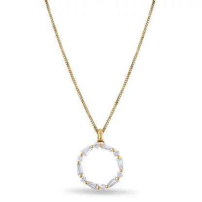 0.23 CT. T.W. Diamond Pendant in 14K Gold