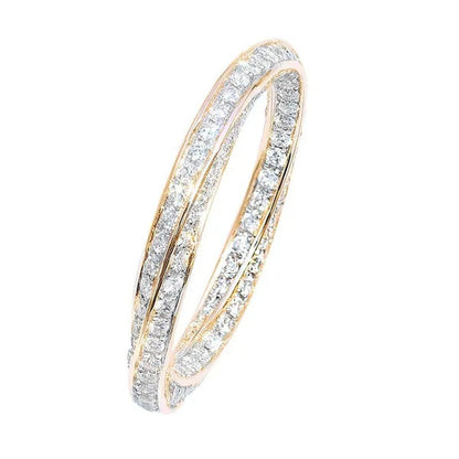 Fashion Stacking Jewelry for Women Rings Exquisite 925 Sterling Silver Ring Whit
