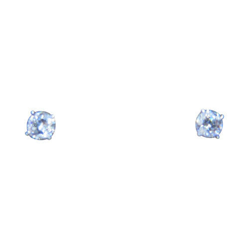 DIAMOND STUD EARRING .32 CT TOTAL WEIGHT