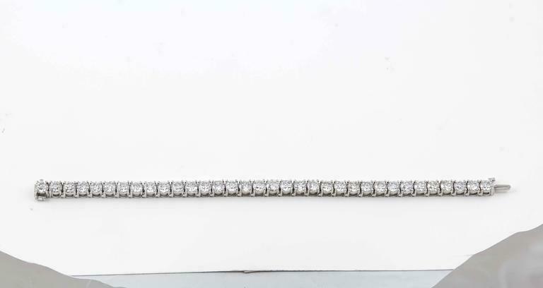 Half a carat Each Diamond Tennis Bracelet