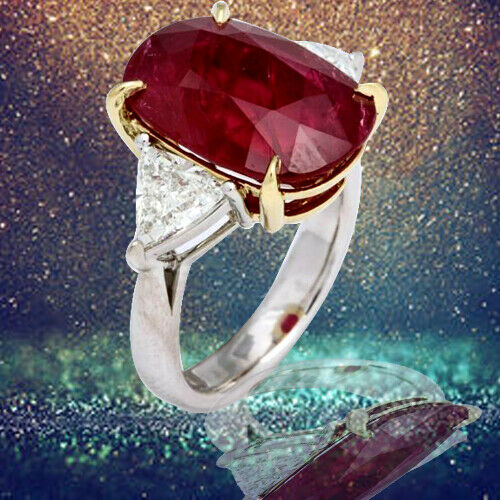 11.50 Carat GIA Certified Ruby Ring