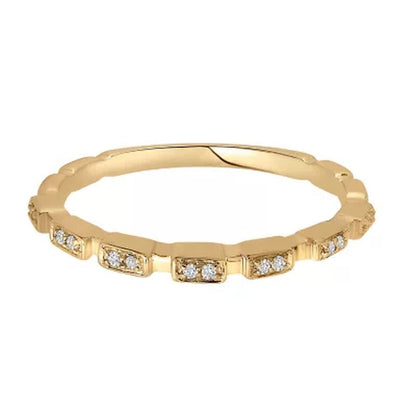 0.05 CT. T.W. Diamond Fashion Ring in 14K Gold (I, I1)