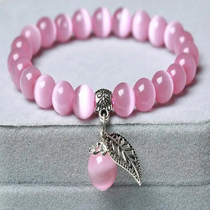 New Fashion Cat'S Eye Stone Women'S Bracelet National Style Buddha Bead Bracelet
