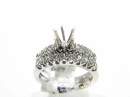 18 ROUND BRILLIANT DIAMOND SETTING BAND 6 PRONG