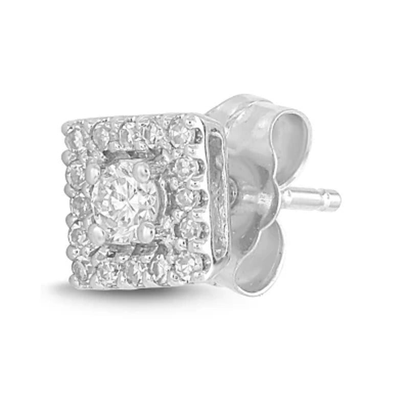 0.25 CT. T.W. Diamond Stud Earrings in 14K White Gold