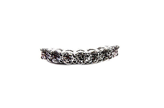 7 STONE 13 POINTER EACH STONE COMMON PRONG SET BAND
