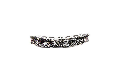 7 STONE 13 POINTER EACH STONE COMMON PRONG SET BAND