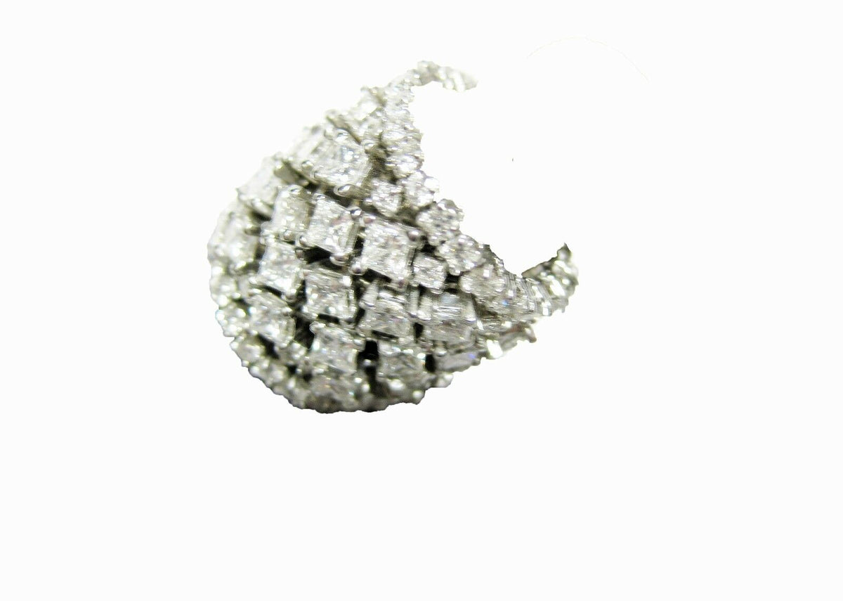 DIAMOND ANNIVERSARY BAND ROUND BRILLIANT SHAPE SET PRINCESS