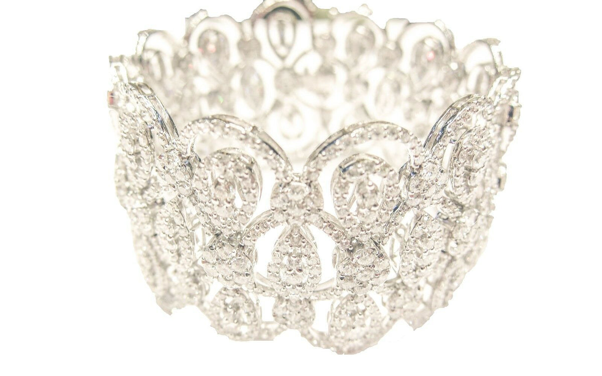 DIAMOND BRACELET SET ALL ROUND BRILLIANT SHAPE DIAMOND BRACELET