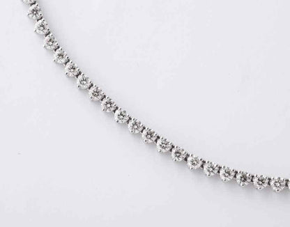 11 Carat Diamond Tennis Necklace