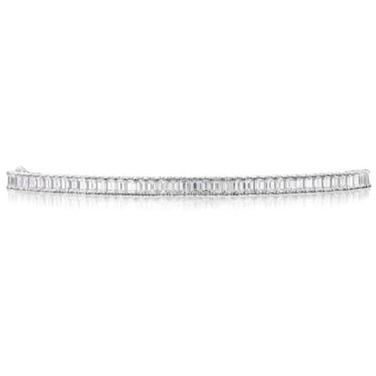 30.01 CT. T.W. Premier Diamond Collection Emerald Cut Diamond Bracelet (F-G, VVS