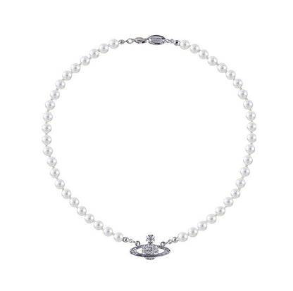 Elegant Temperament Flashing Diamond Pendant Necklace