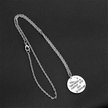Ladies Fashion round Tag Necklace Holiday Gift Fashion Jewellery