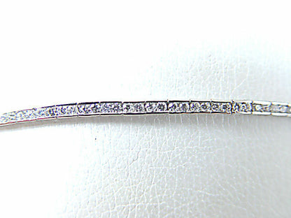 DIAMOND 108 ROUND BRILLIANT SH CHANNEL SET BRACELET DIAMOND TENNIS BRACELET