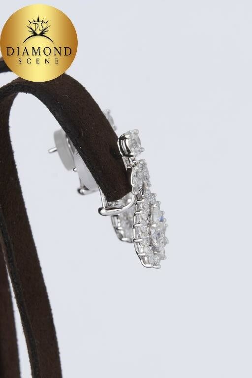 Classic Illusion Diamond Drop Earring