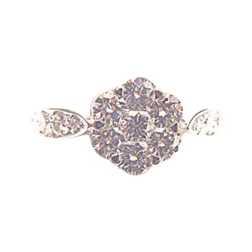 1.65 CT SPECIAL SHAPE LOOK LIKE ONE BIG STONE TOP ONLY