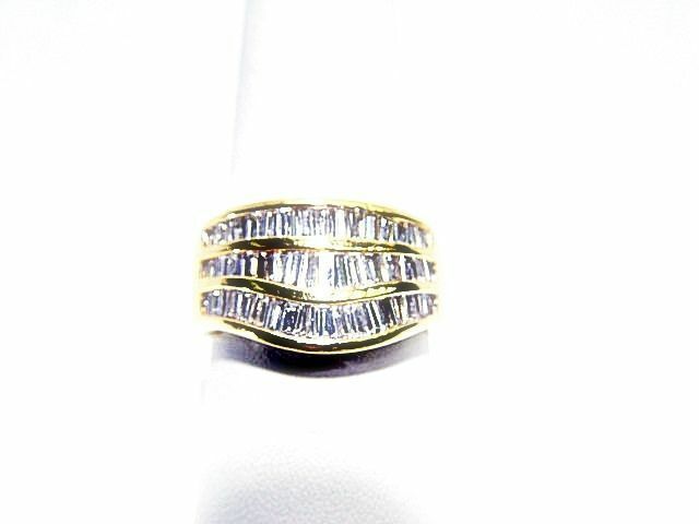 DIAMOND 51 BAGUETTE SHAPE CHANNEL SET DIAMOND BAND DIAMOND WEDDING BAND DIAMOND