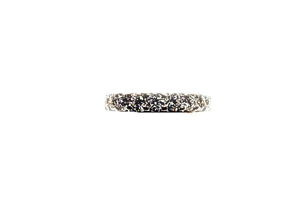 diamond round brilliant shape eternity band small portion for sizeing