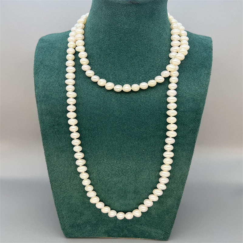 95CM Variety of Strap Pearl Sweater Chain