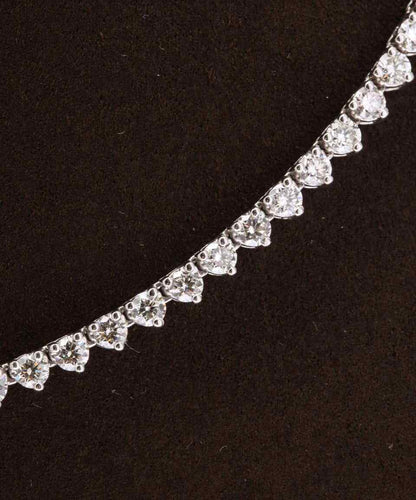 11 Carat Diamond Tennis Necklace