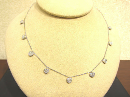 .50 CT DIAMOND HEART NECKLACE | 14 K GOLD
