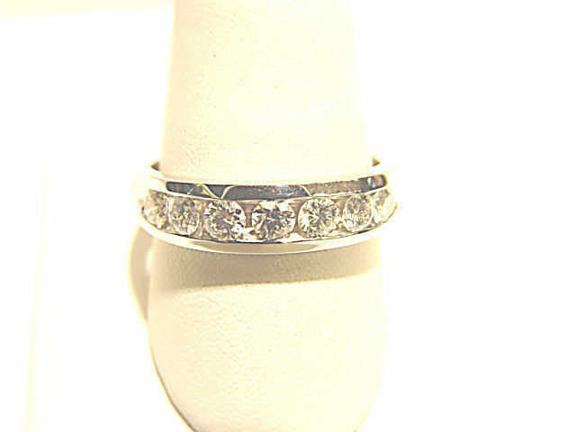 DIAMOND 7 STONE ROUND BR SHAPE MENS BAND CHANNEL SET DIAMOND BAND DIAMOND RING