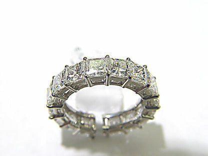 17 DIAMOND PRINCESS SHAPE DIAMOND ETERNITY BAND