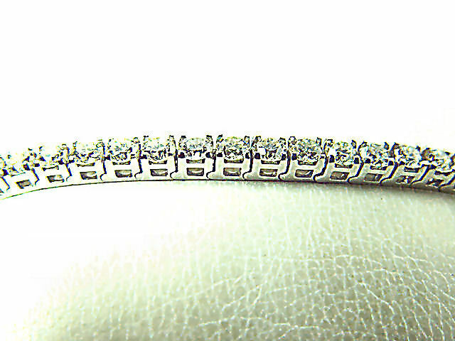 DIAMOND ROUND BR SHAPE 4 PRONG SET TENNIS BRACELET 46 DIAMOND SET BRACELET