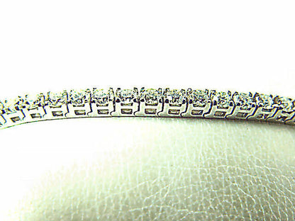 DIAMOND ROUND BR SHAPE 4 PRONG SET TENNIS BRACELET 46 DIAMOND SET BRACELET