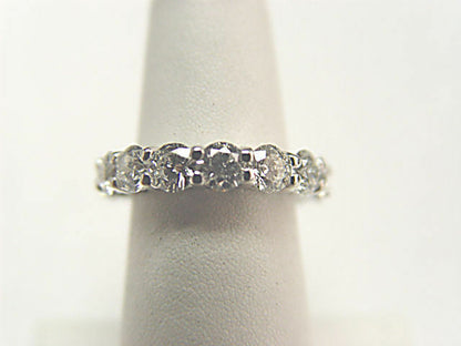 DIAMOND 16 ROUND BRILLIANT SH ETERNITY SET COMMON PRONG SET DIAMOND BAND