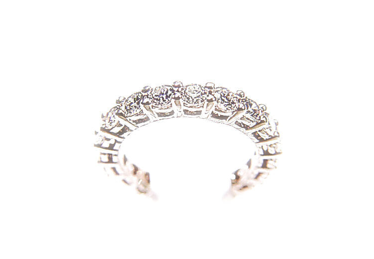 20 ROUND BRILLIANT DIAMOND ETERNITY BAND COMMON PRONG DIAMOND ANNIVERSARY BAND